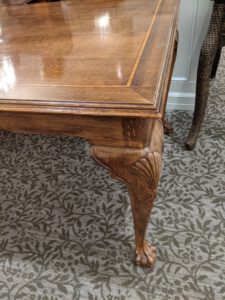 Gallery long dining table close up Gallery