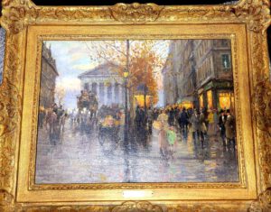 Gallery painting street scene Gallery